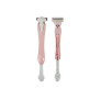 Feather Piany St Shaving Razor For Ladies For Back and Body With 2 Spare Blades Packed (PI-ST)